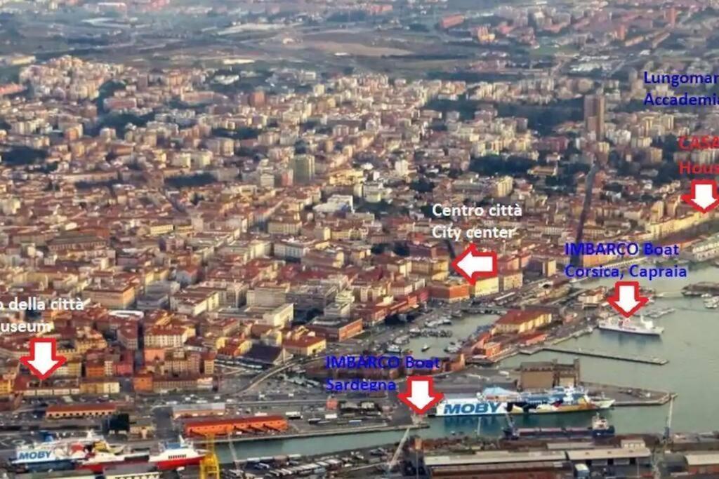 Loft Cianosi - Appartamento Nel Cuore Di 利沃诺 外观 照片
